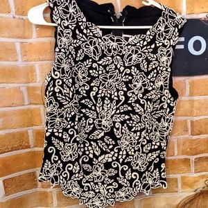Vintage fully beaded tank